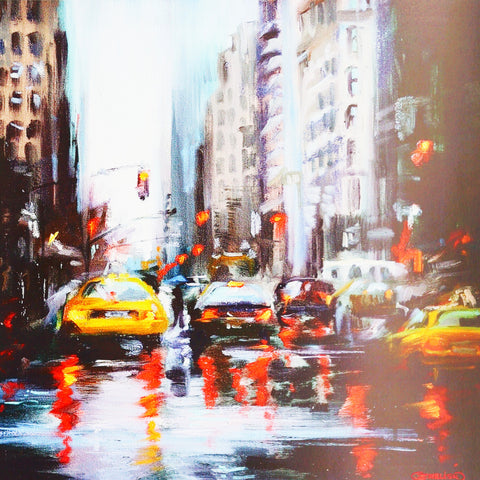 "Taillights" Art Print - Arts and Heritage St. Albert