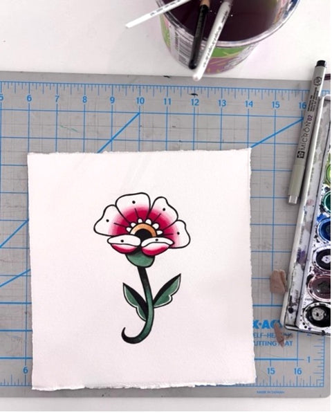 Tattoo Inspired Illustration - Arts and Heritage St. Albert