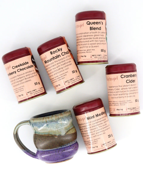 We’ve added some delicious new blends and restocked your favourite teas from The Tea Girl!
