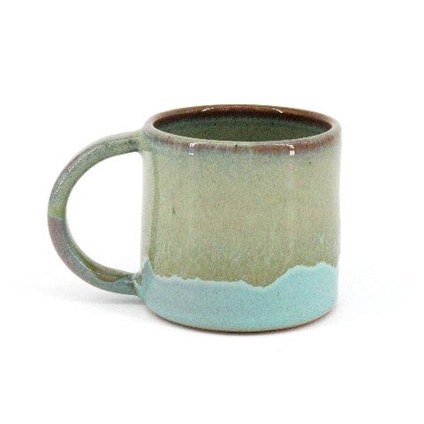 'Teal Tranquility' Smooth Mugs Style 1 - Arts and Heritage St. Albert