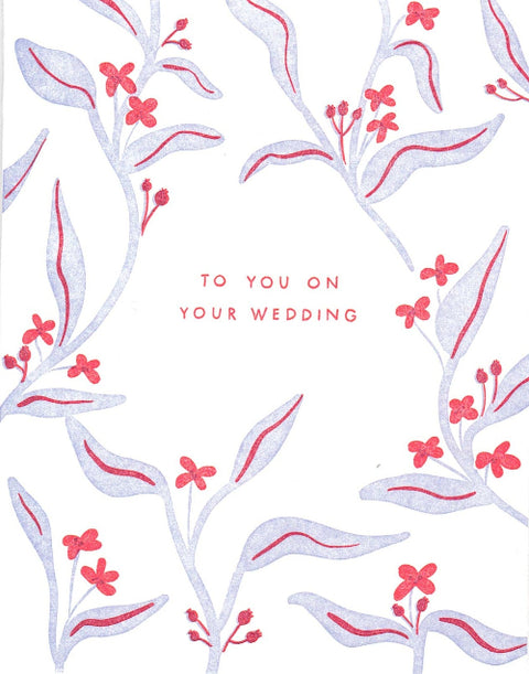 Letterpress Printed Wedding Cards - Arts and Heritage St. Albert