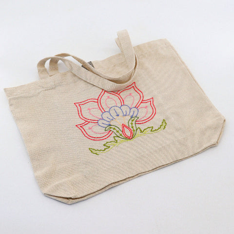 Embroidered Tote Bag Style 3 - Arts and Heritage St. Albert