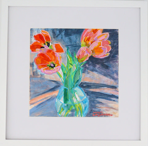 'Tulip Vibes' Original Painting by Luise Mendler-Johnson
