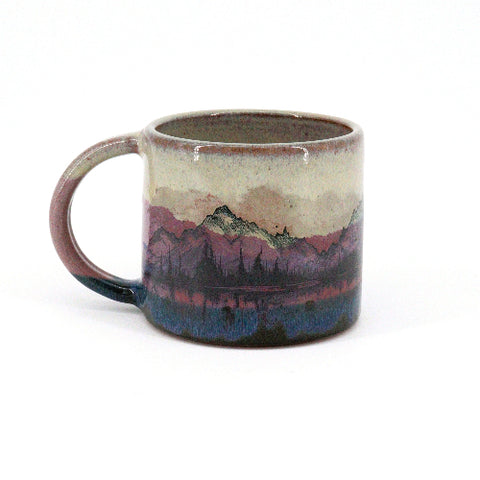 'Twilight Ombre Mountain Mugs Style 1 - Arts and Heritage St. Albert