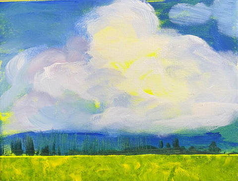 Acrylic Painting – Vibrant Canadian Landscape - Arts and Heritage St. Albert