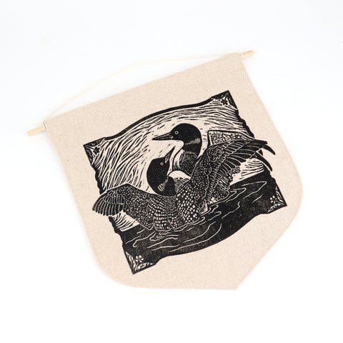 'Loon' Wall Hanging - Arts and Heritage St. Albert