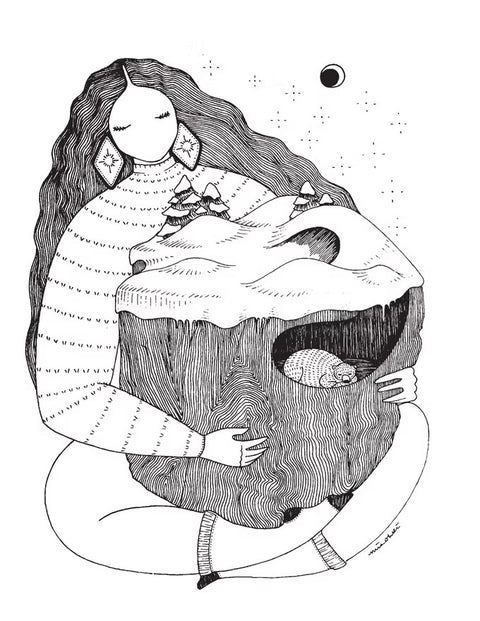Art Cards by Mia Ohki Winter Garden - Arts and Heritage St. Albert