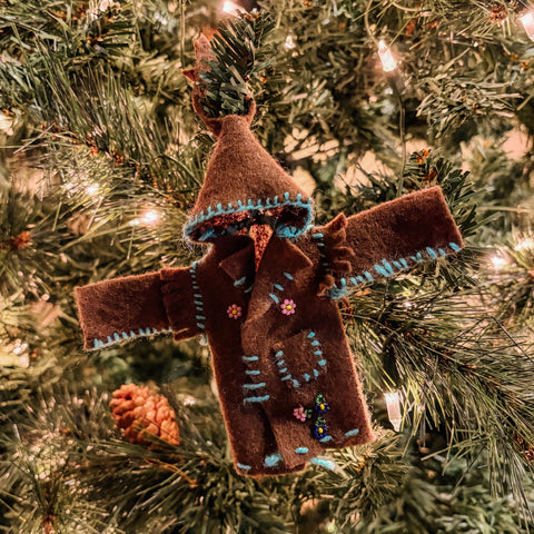 Capote Holiday Ornament - Arts and Heritage St. Albert