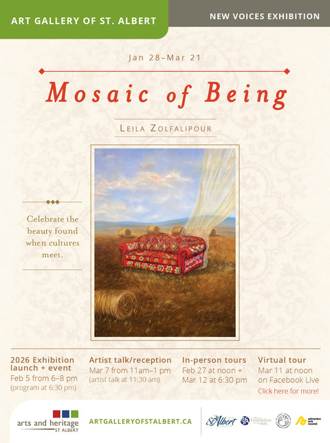 New Voices Exhibition: Mosaic of Being - Arts and Heritage St. Albert
