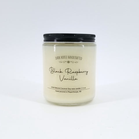 'Black Raspberry & Vanilla' Hand Poured Scented Candle