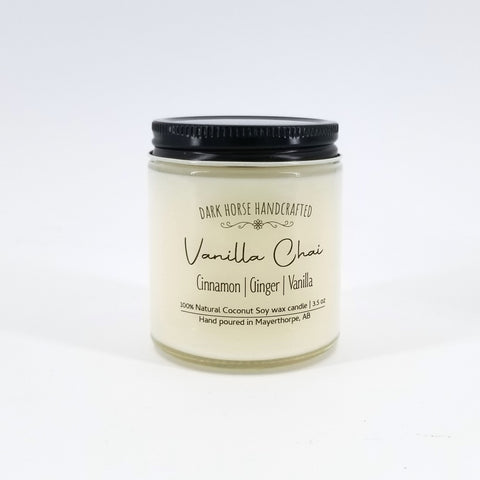 'Vanilla Chai' Hand Poured Scented Candle