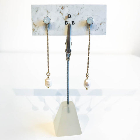 Hanging Earring With Pearl
