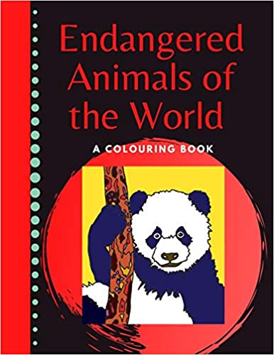 Endangered Animals of the World Colouring Book