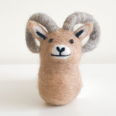 Felted Wildlife Ornaments