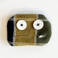 Zippered Upcycled Fabric Mouth Wallet James - Arts and Heritage St. Albert