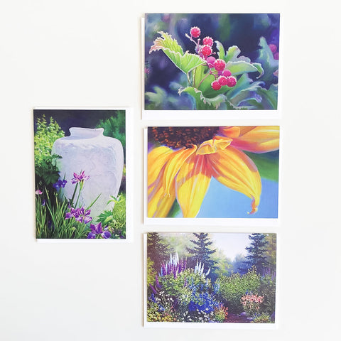 Art Cards Floral Set of 4