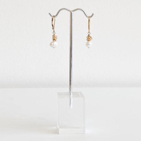HERA - 14kt Gold Fill, Pearl