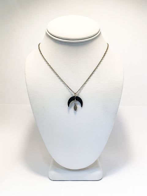 Dark Nebula Labradorite Necklace