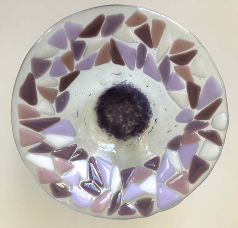 Lilac tumble bowl