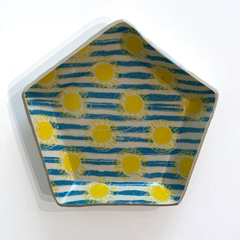 Sunshine 5 Sided Plate Small