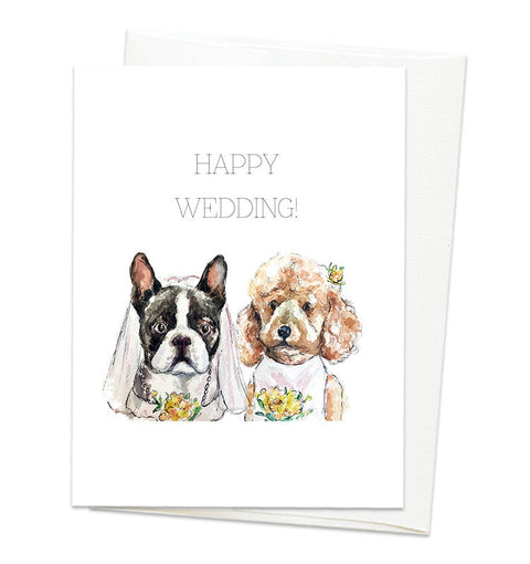 Gloria Ho Illustrations Cards Dog Brides - Arts and Heritage St. Albert