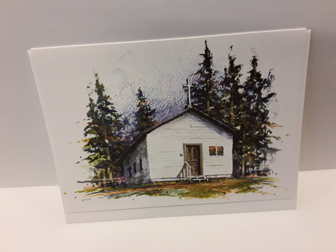 Father Lacombe Chapel Greeting Card