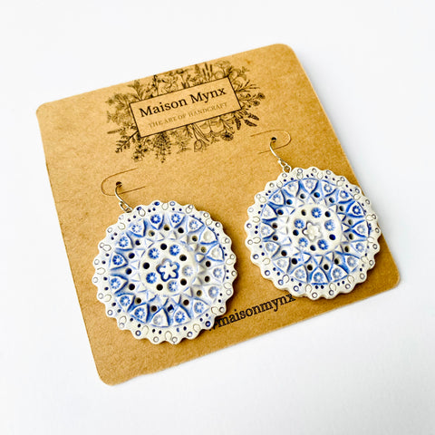 Clay/Ceramic earrings