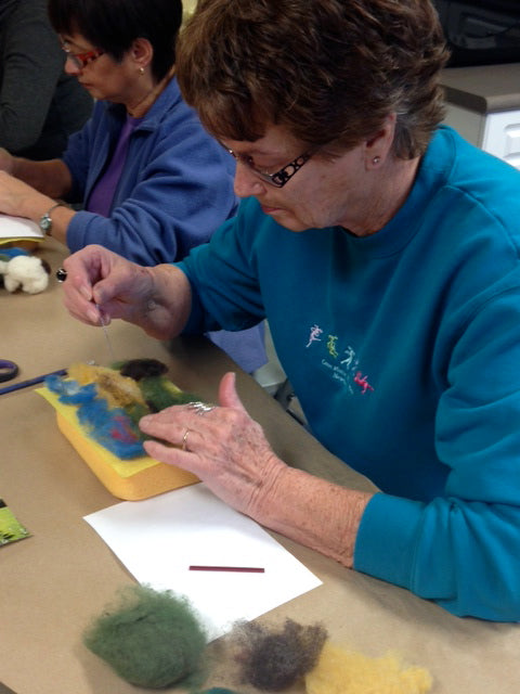 Needle Felted Landscapes