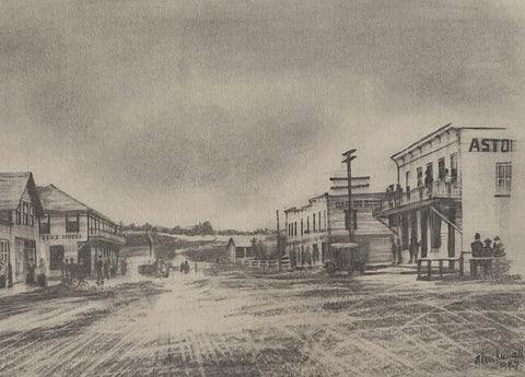 "Perron Street 1900" Print