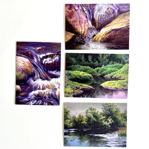 Art Cards Water Set of 4