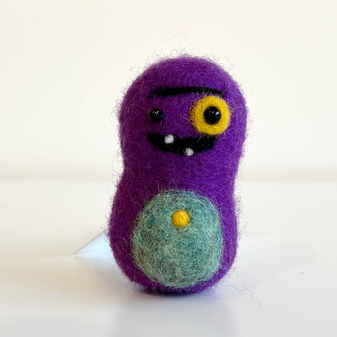 Felted Monster Ornaments