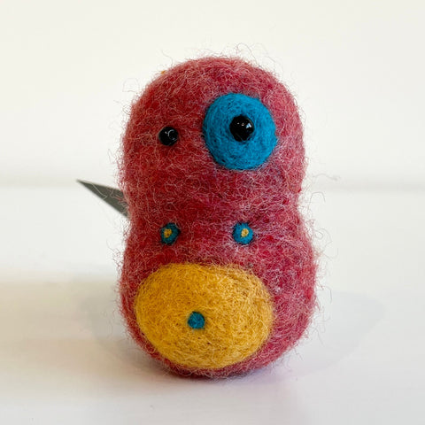Felted Monster Ornaments