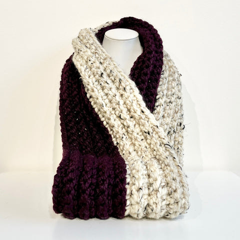 Handmade Crocheted Infinity Scarf