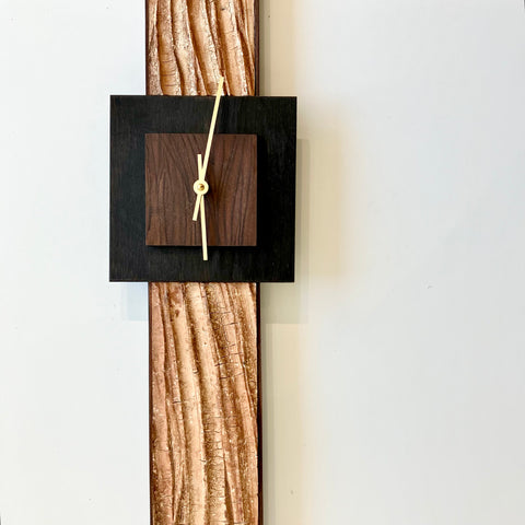 Sculpted Medium Clock